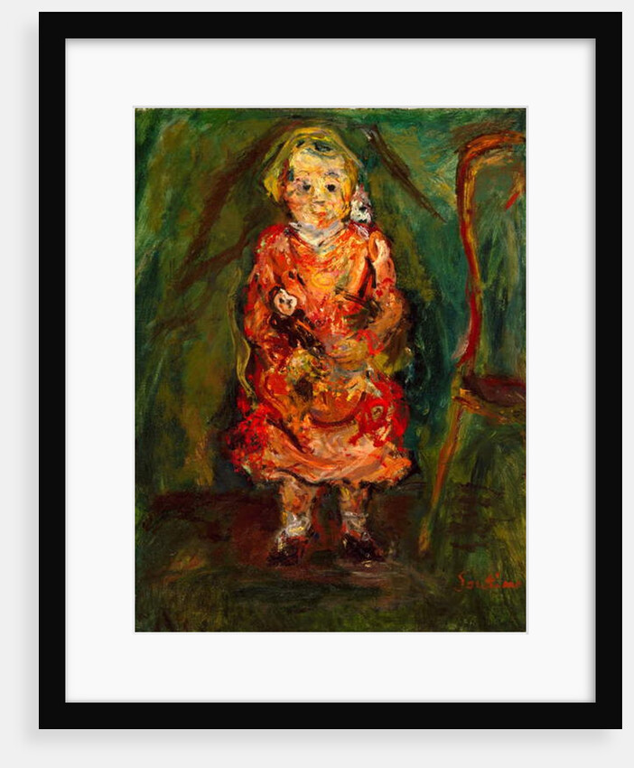Young Girl with a Doll, 1926-27 by Chaim Soutine
