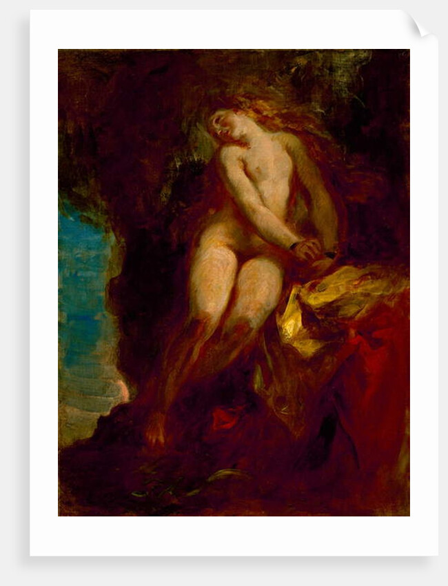 Andromeda, 1852 by Ferdinand Victor Eugene Delacroix