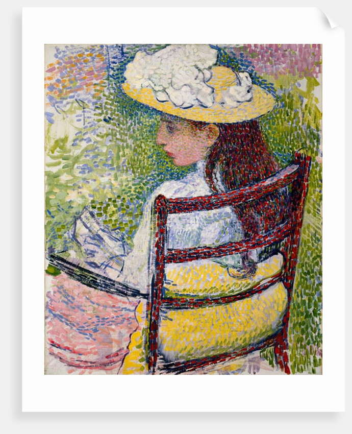 Jeanne Pissarro, 1895 by Theo van Rysselberghe