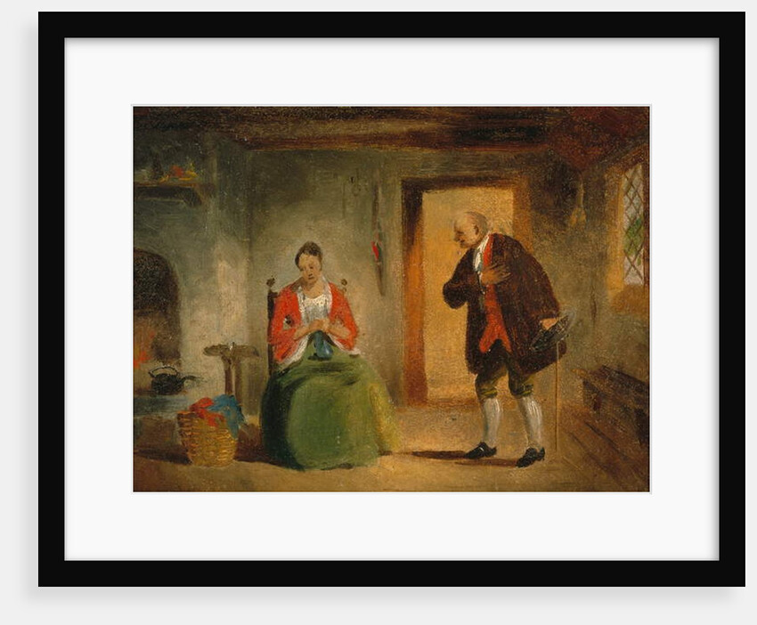 Interior Study, 1835-63 by Francis William Edmonds