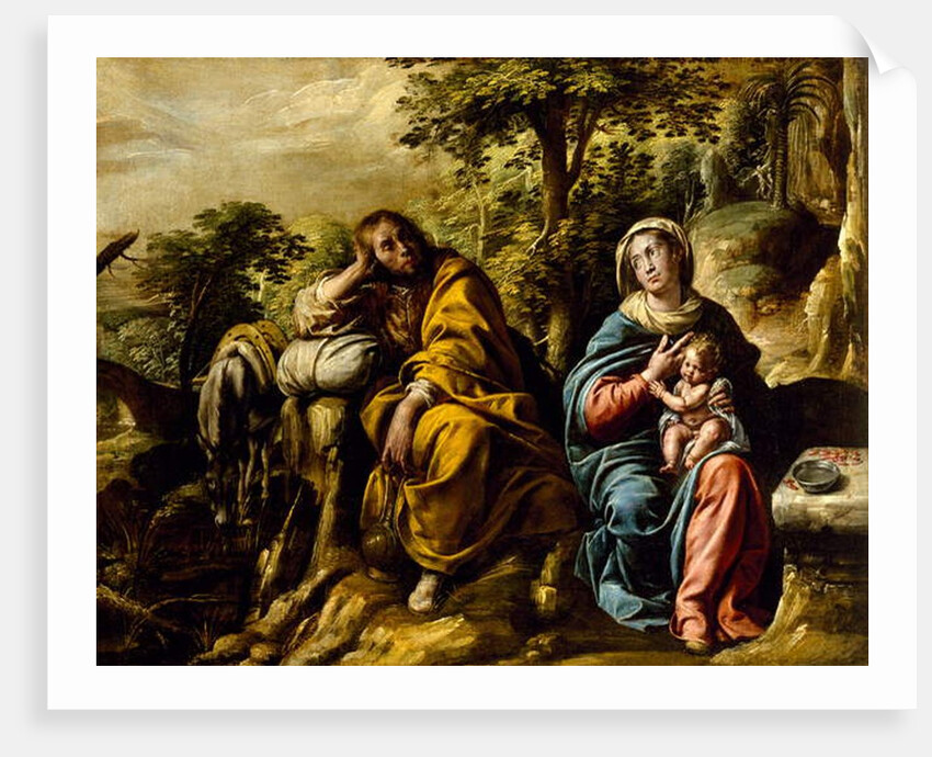 The Rest on the Flight into Egypt, c.1625-30 by Tanzio da Varallo