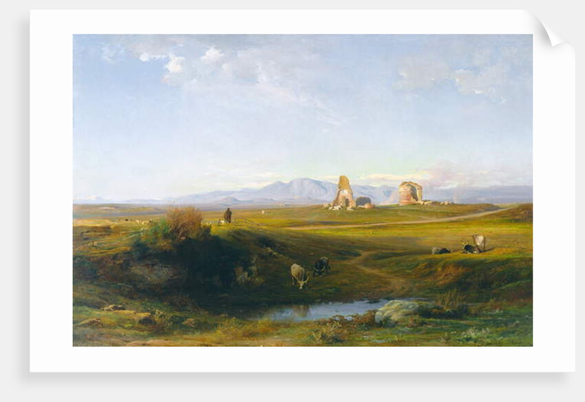 A View of the Roman Countryside, 1848 by Jean Achille Benouville
