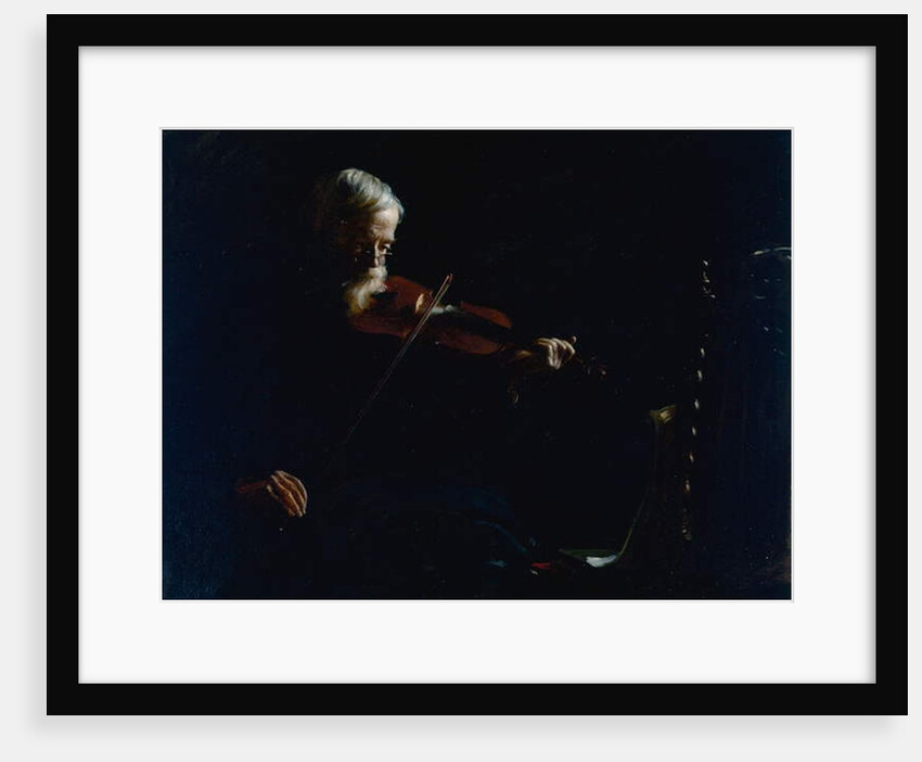 Old Violinist by Charles Courtney Curran