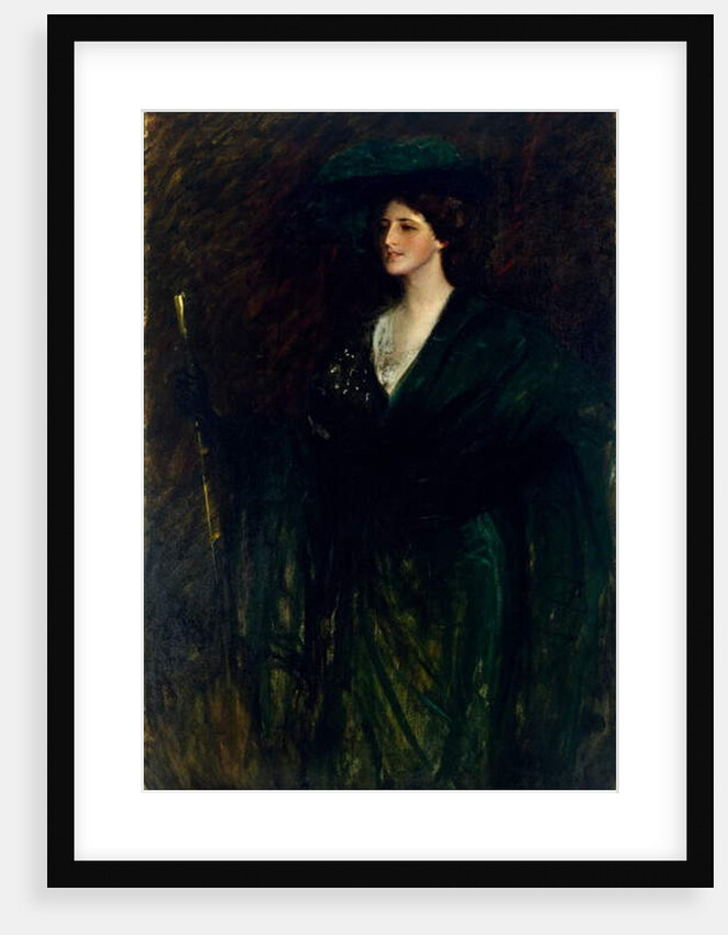 The Emerald Lady, c.1896-1900 by William Merritt Chase