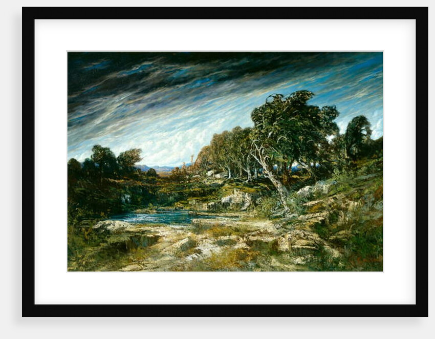 The Gust of Wind, c.1865 by Gustave Courbet