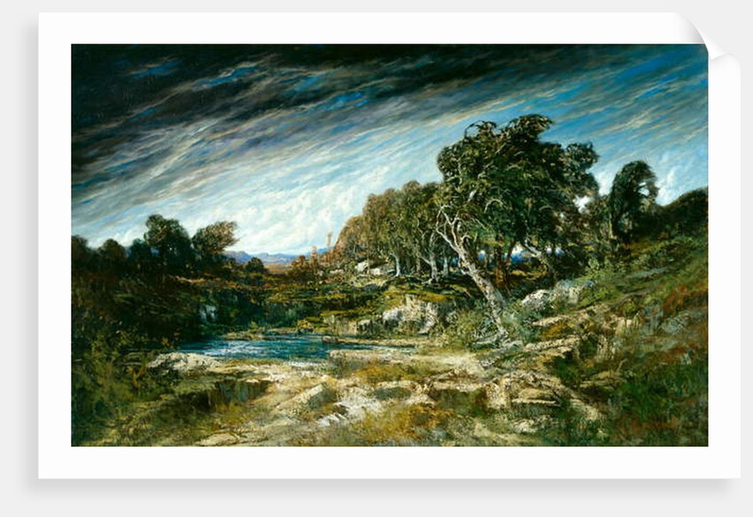 The Gust of Wind, c.1865 by Gustave Courbet