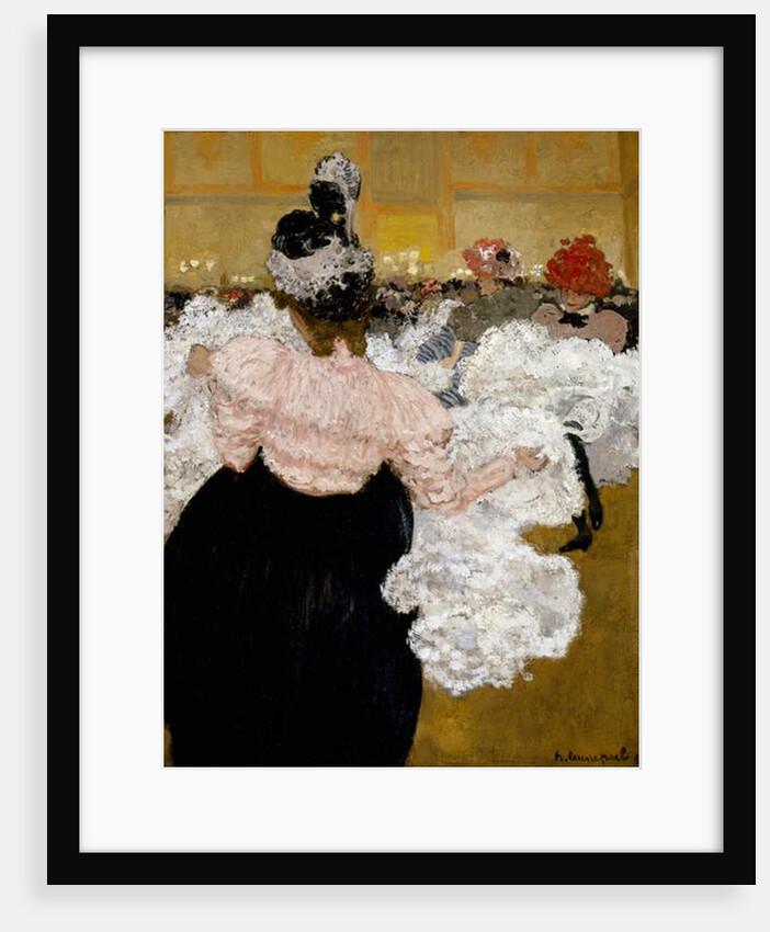 At the Moulin Rouge, 1897 by Henri Jacques Edouard Evenepoel