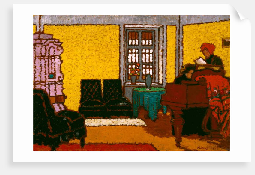 Interior, 1909 by Jozsef Rippl-Ronai