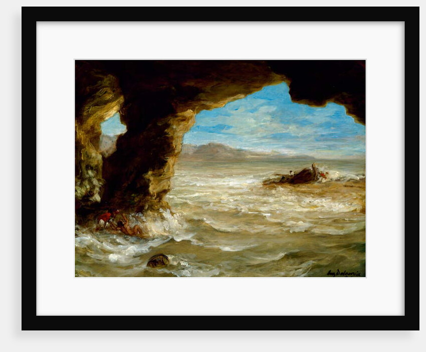 Shipwreck on the Coast, 1862 by Ferdinand Victor Eugene Delacroix
