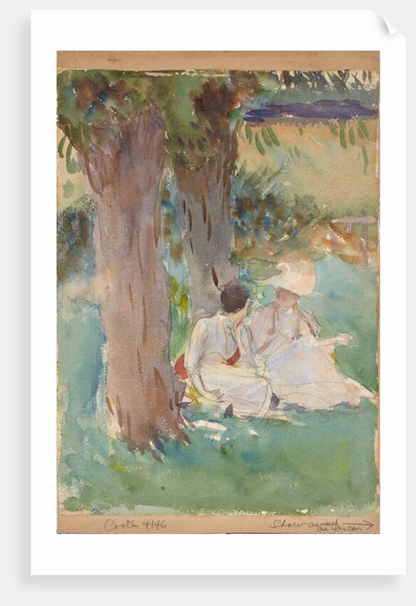 Under the Willows, 1888 by John Singer Sargent