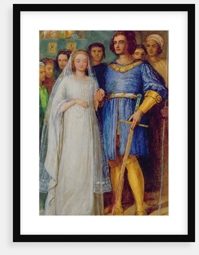 The Knight's Bridal by James Smetham