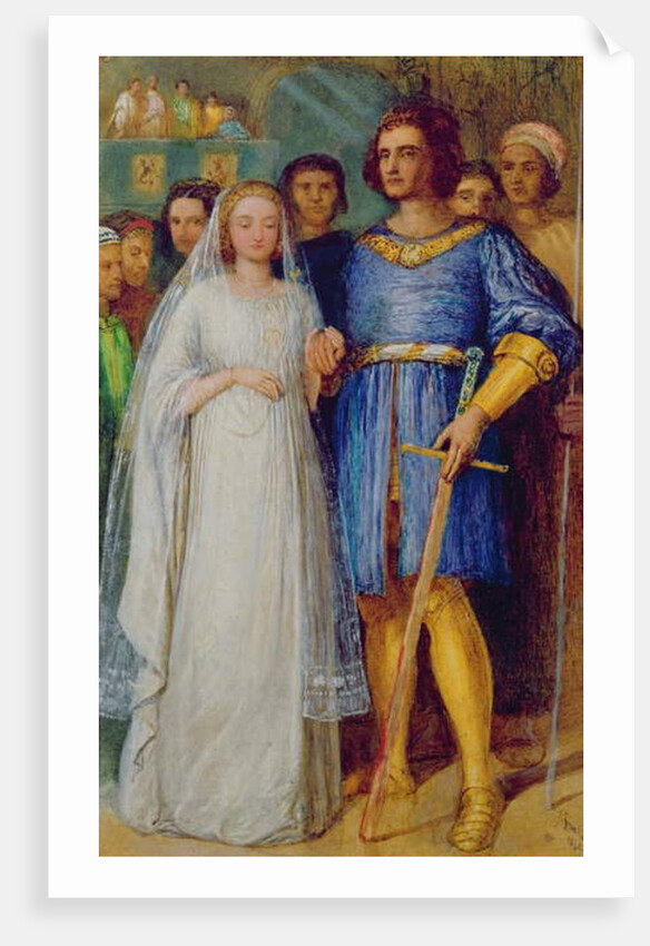 The Knight's Bridal by James Smetham