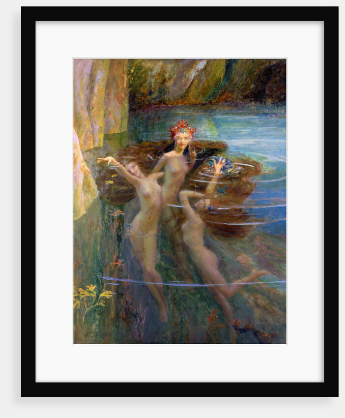 Water Nymphs, 1927 by Gaston Bussiere