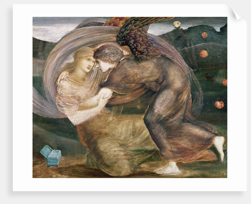 Cupid delivering Psyche by Edward Coley Burne-Jones