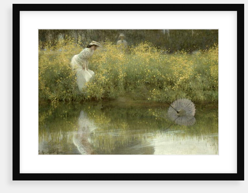 Lost Parasol by Arthur Hacker