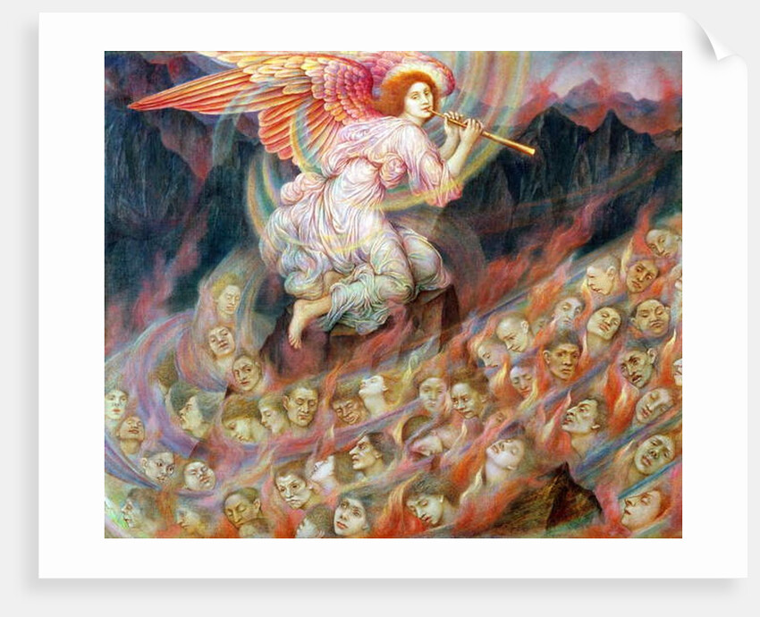 Angel of Death, 1897 by Evelyn De Morgan