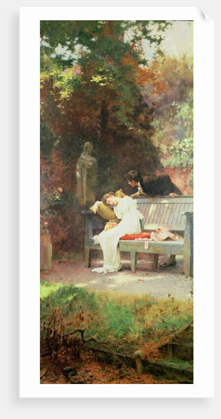 A Stolen Kiss, 1894 by Marcus Stone