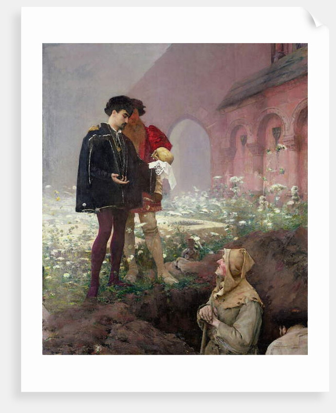Hamlet and the Grave Digger, 1883 by Pascal Adolphe Jean Dagnan-Bouveret