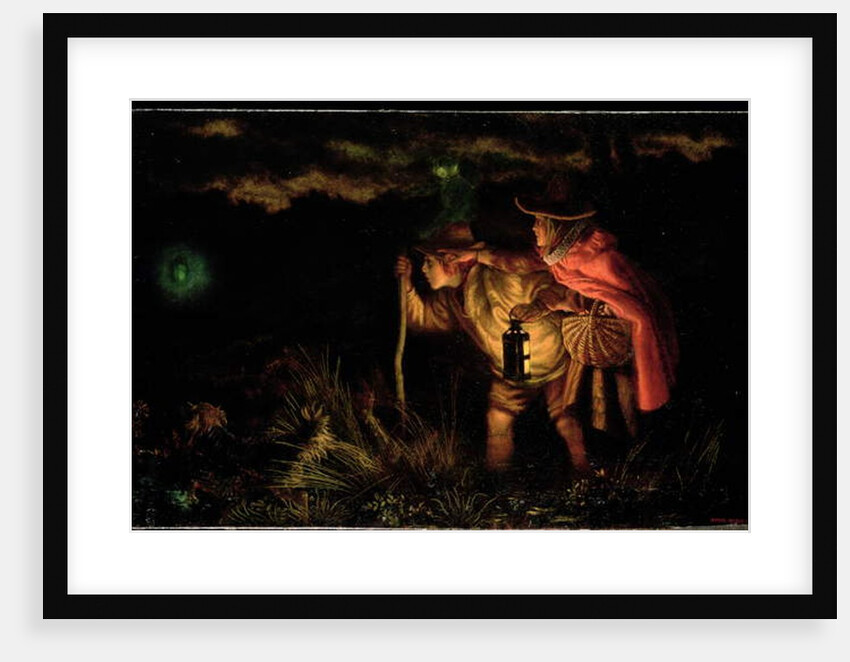 Jack O'Lantern, 1872 by Arthur Hughes