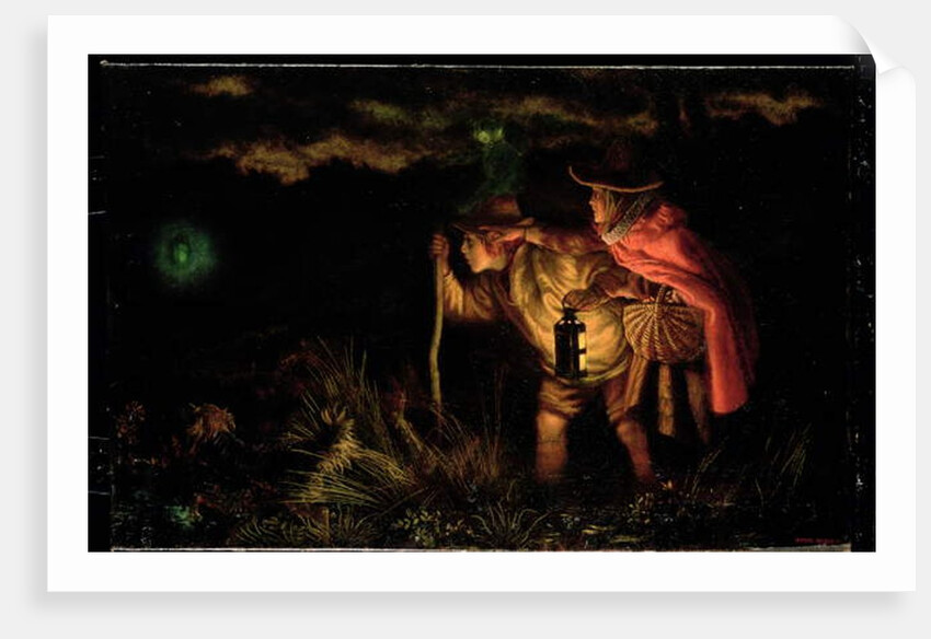 Jack O'Lantern, 1872 by Arthur Hughes