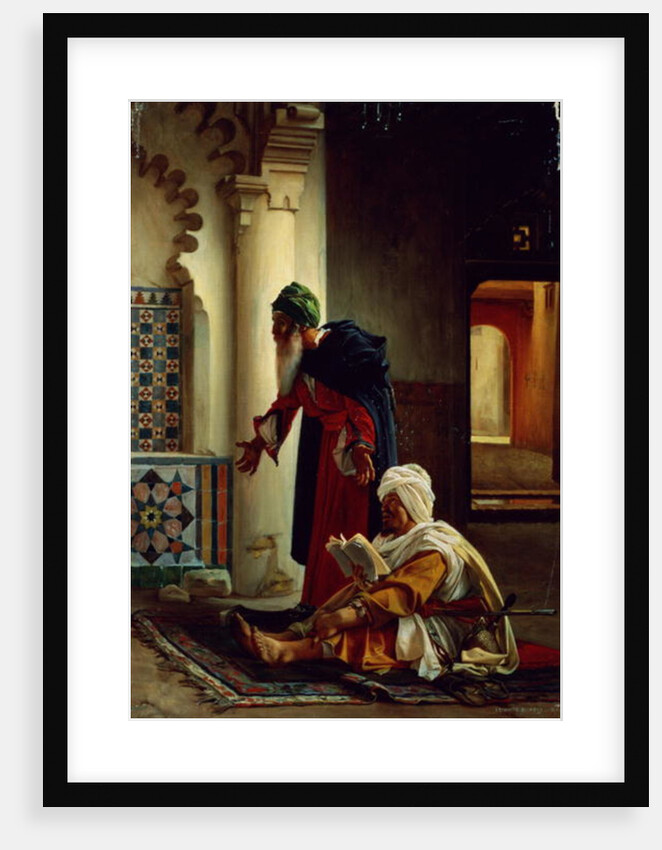 Arabs at Prayer by Jean Jules Antoine Lecomte du Nouy