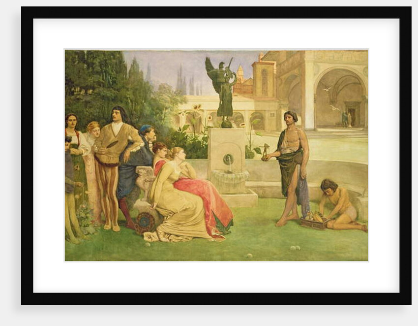 The Seller of Statuettes, 1874 by James Dromgole Linton