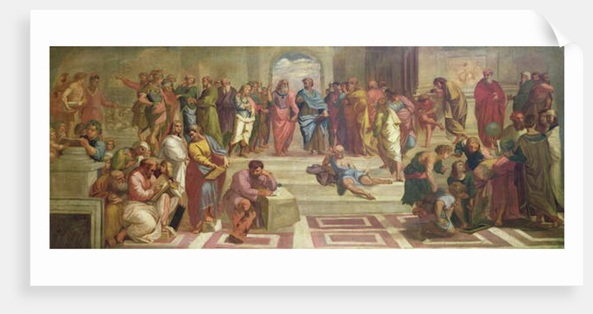 The School of Athens, after Raphael by Joshua Reynolds