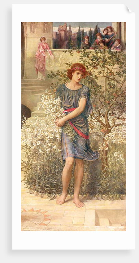 My Beloved has gone down to his garden by John Melhuish Strudwick