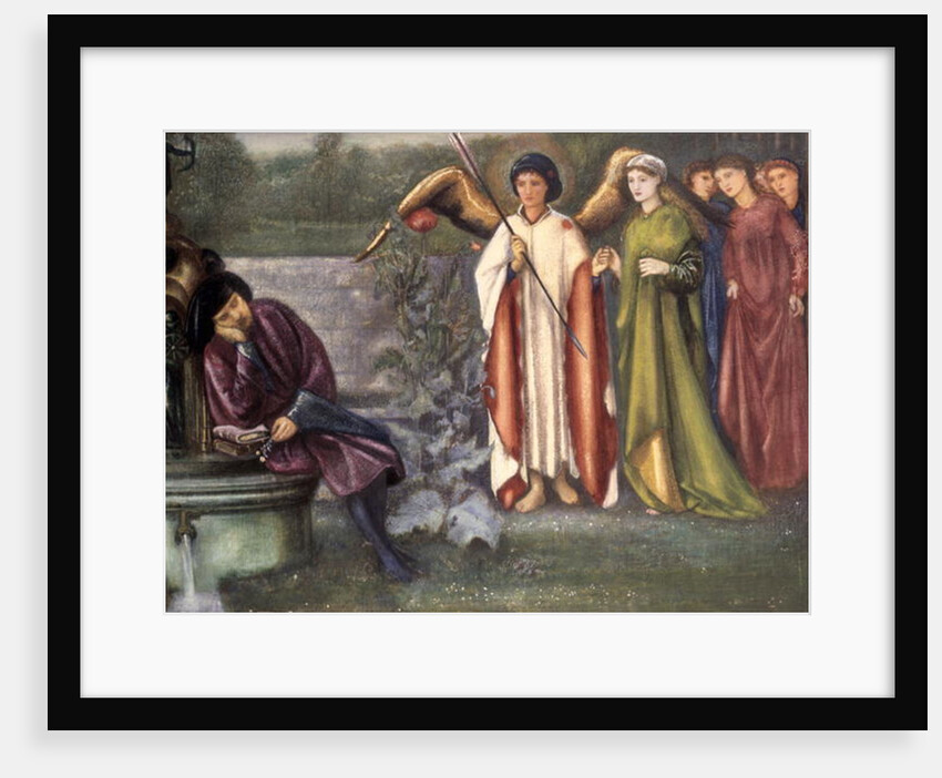 Chaucer's Dream of Fair Women, 1865 by Edward Coley Burne-Jones