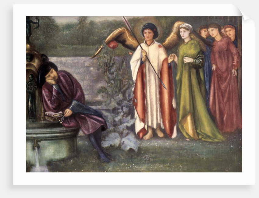 Chaucer's Dream of Fair Women, 1865 by Edward Coley Burne-Jones