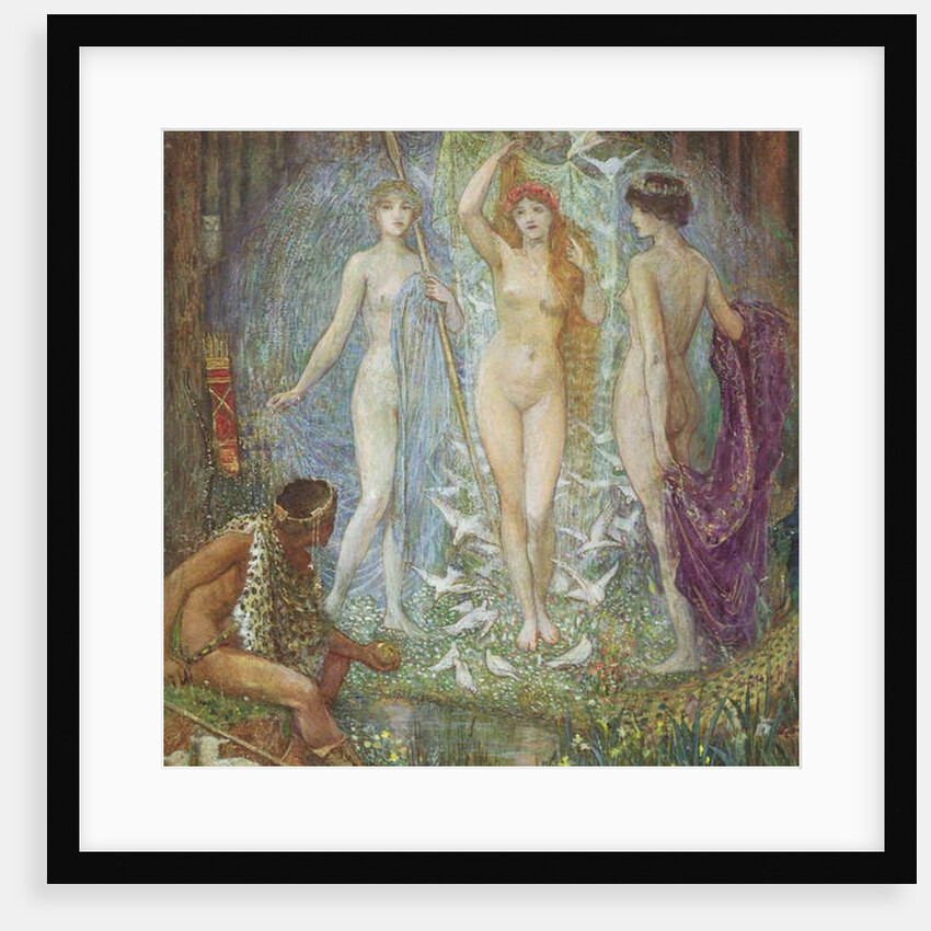 The Judgement of Paris, 1890 by Henry Justice Ford