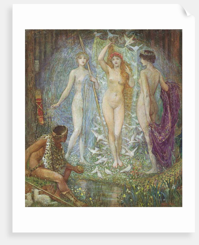 The Judgement of Paris, 1890 by Henry Justice Ford