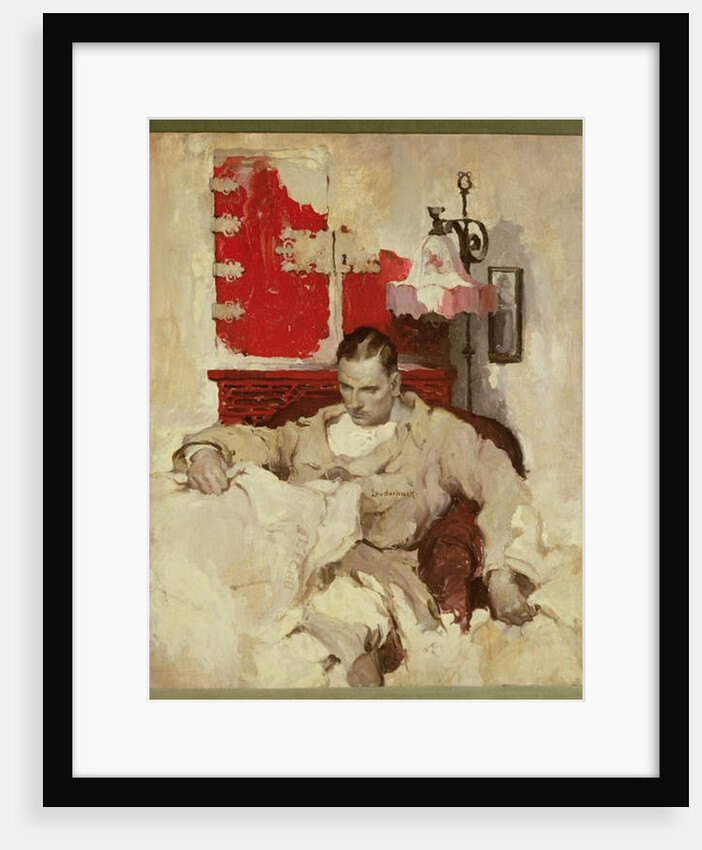 Reading in a Study by Walt Louderback