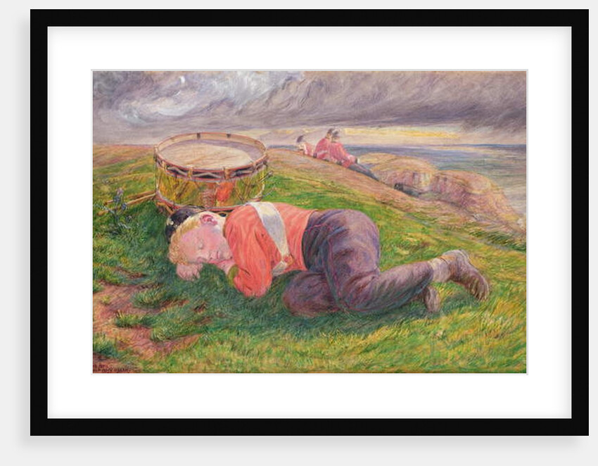 Sketch for 'The Drummer Boy's Dream' by Frederic James Shields