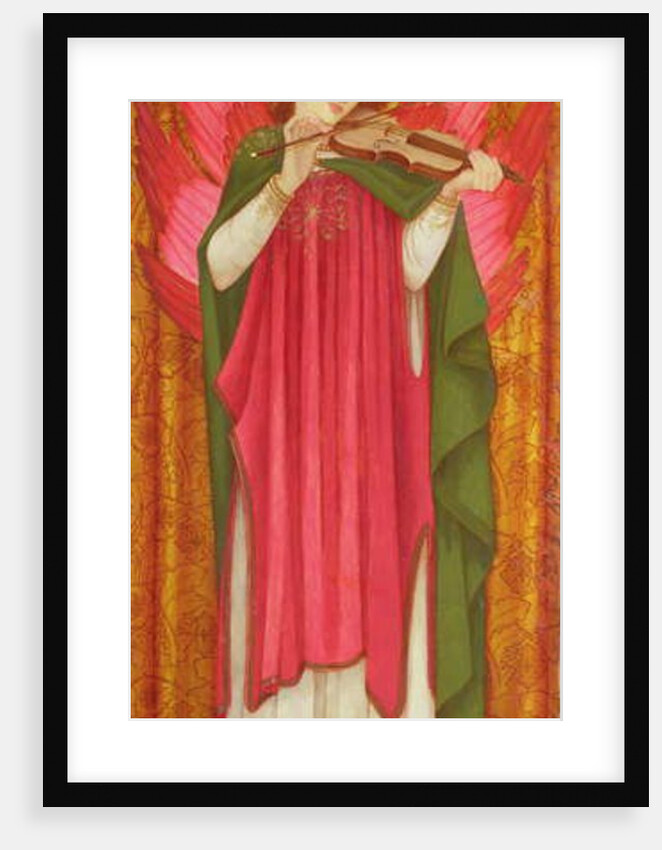 Angel Playing a Violin by John Roddam Spencer Stanhope