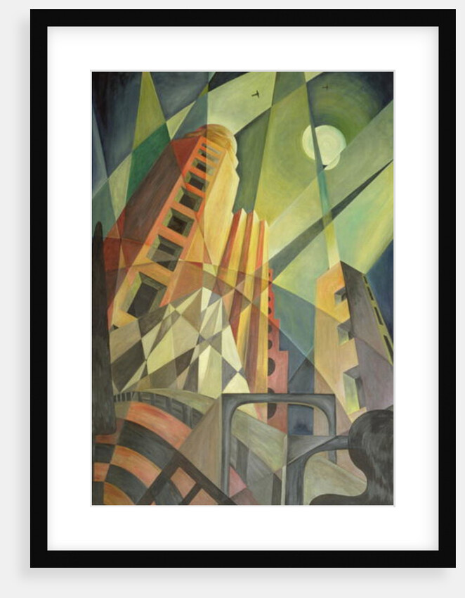 City in Shards of Light, 1998 by Carolyn Hubbard-Ford