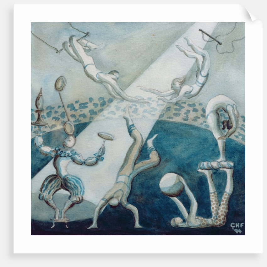 Circus Scene I, 1994 by Carolyn Hubbard-Ford