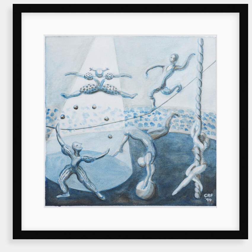 Circus Scene II, 1994 by Carolyn Hubbard-Ford