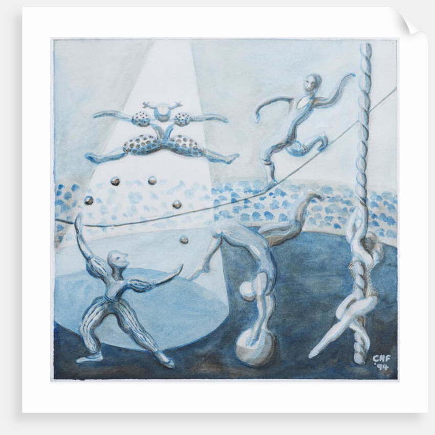 Circus Scene II, 1994 by Carolyn Hubbard-Ford