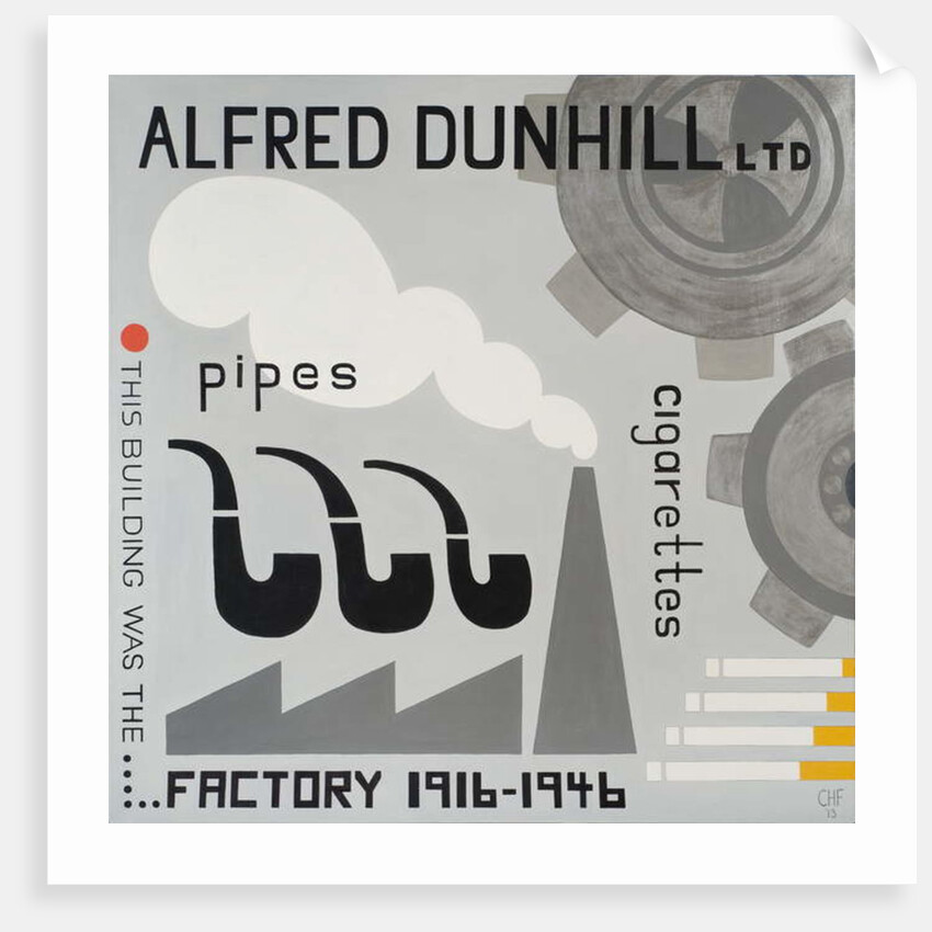 Dunhill Factory, 2013 by Carolyn Hubbard-Ford