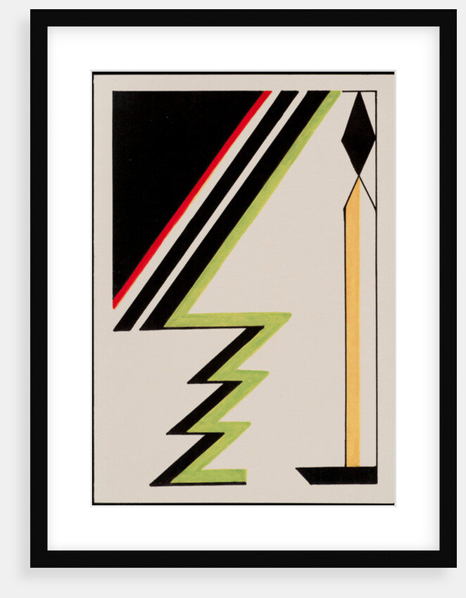 Deco Candle with Christmas Tree, 2010 by Carolyn Hubbard-Ford