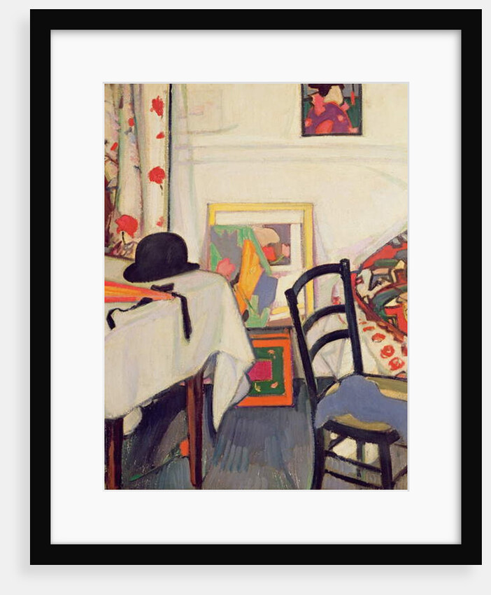 Interior with Japanese Fan, c.1915 by Samuel John Peploe