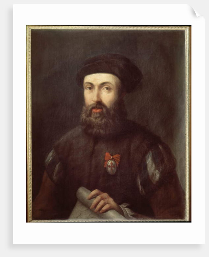 Portrait of the Portuguese navigator and explorer Fernand Magellan by Spanish School
