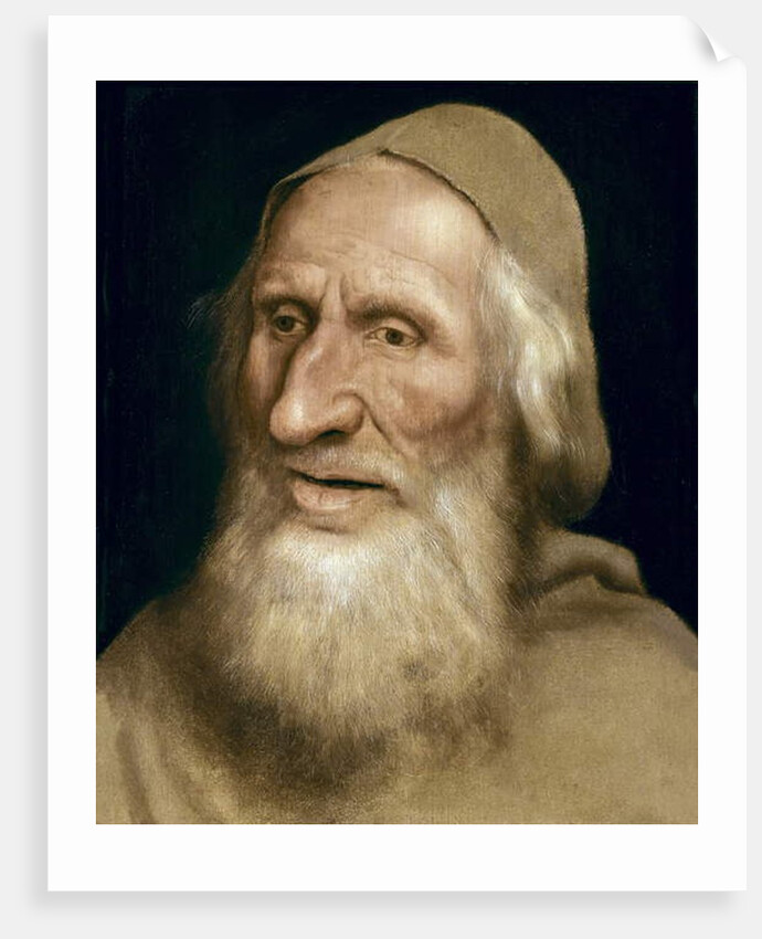 Bust of an old man by Quentin Massys or Matsys