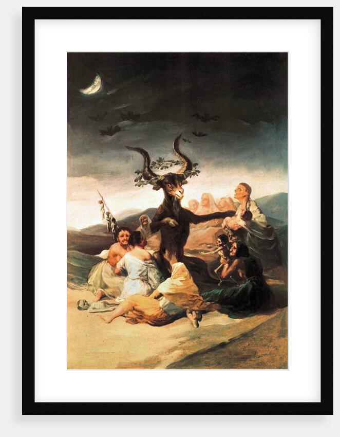 Le sabbat des sorcieres by Francisco Jose de Goya y Lucientes