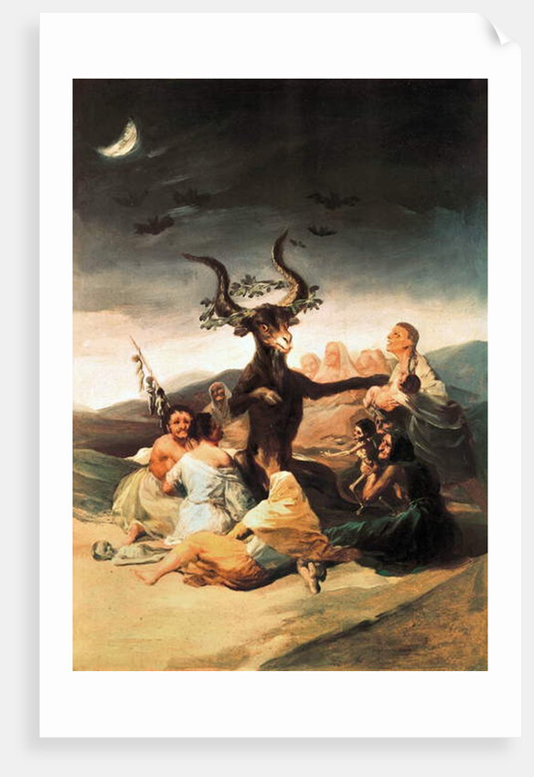 Le sabbat des sorcieres by Francisco Jose de Goya y Lucientes