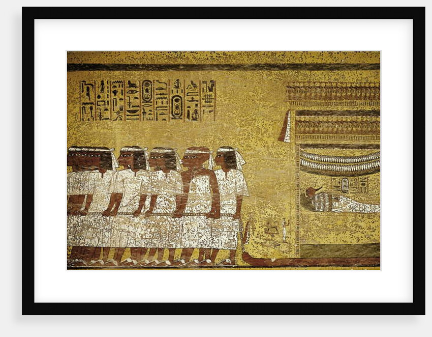 Louxor Thebes - valley of Kings, Deir al Bahri - tumb of Toutankhamon, 18th dynasty by Egyptian Egyptian
