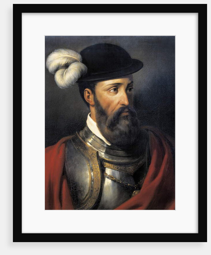Portrait de Francisco Pizarro, Spanish conquistador by Amable Paul Coutan
