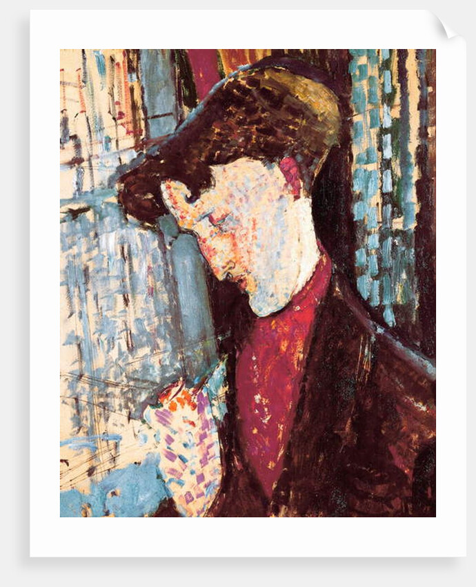 Portrait du peintre Frank Havilland -1914 by Amedeo Modigliani