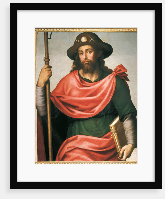Portrait of St James of Compostela by Spanish School